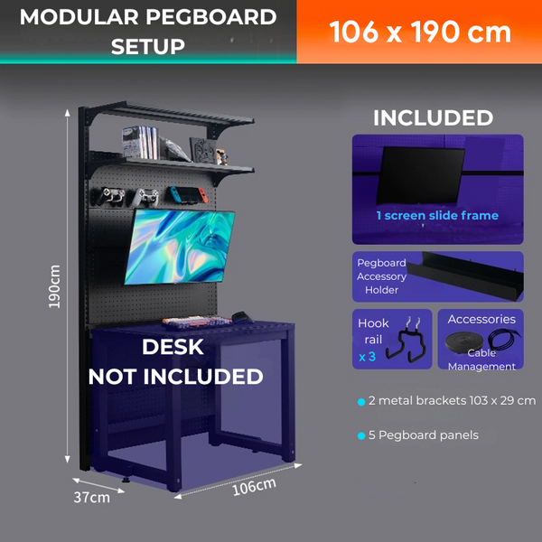9Spacex Pegboard Module – a versatile solution to keep your space organized