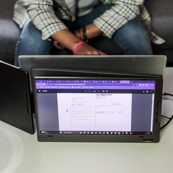 Tri-Screen Dual Monitor 9Space | Boost Productivity by 200%