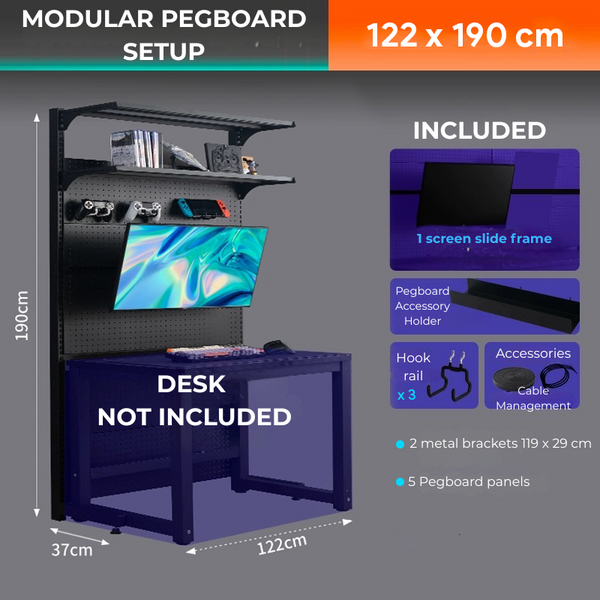 9Spacex Pegboard Module – a versatile solution to keep your space organized