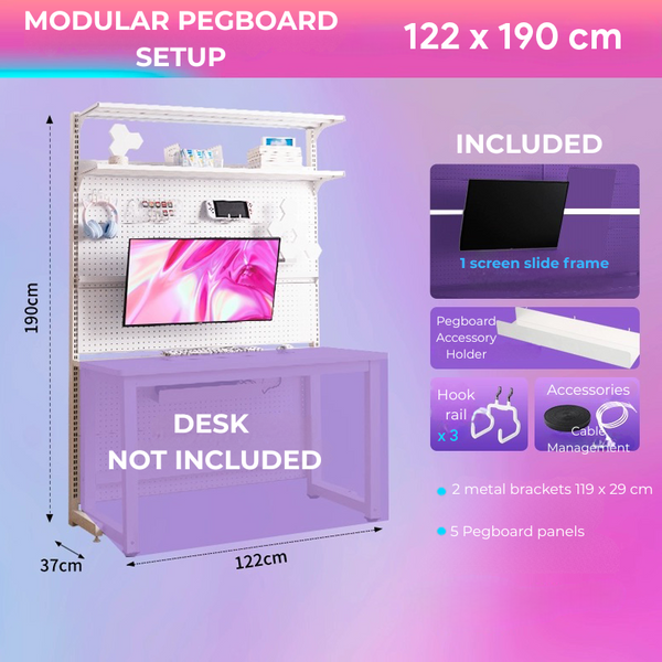 9Spacex Pegboard Module – a versatile solution to keep your space organized