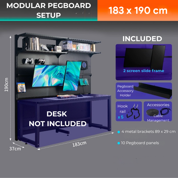 9Spacex Pegboard Module – a versatile solution to keep your space organized