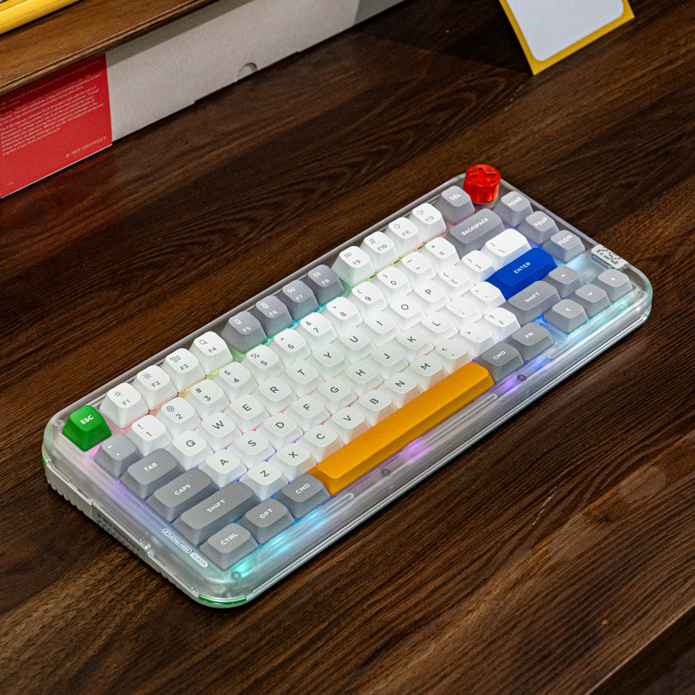 NuPhy Kick75 Mechanical Keyboard | The First Hybrid Profile Keyboard