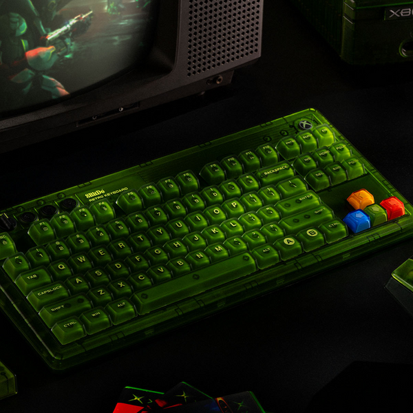8BitDo Retro Mechanical Keyboard 87 Edition – Kailh Jellyfish X, RGB LED, Triple-Mode Connection, Official Xbox Design