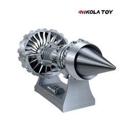 Rolls-Royce Trent 900 Fan Turbine Engine DIY Model NikolaToy™