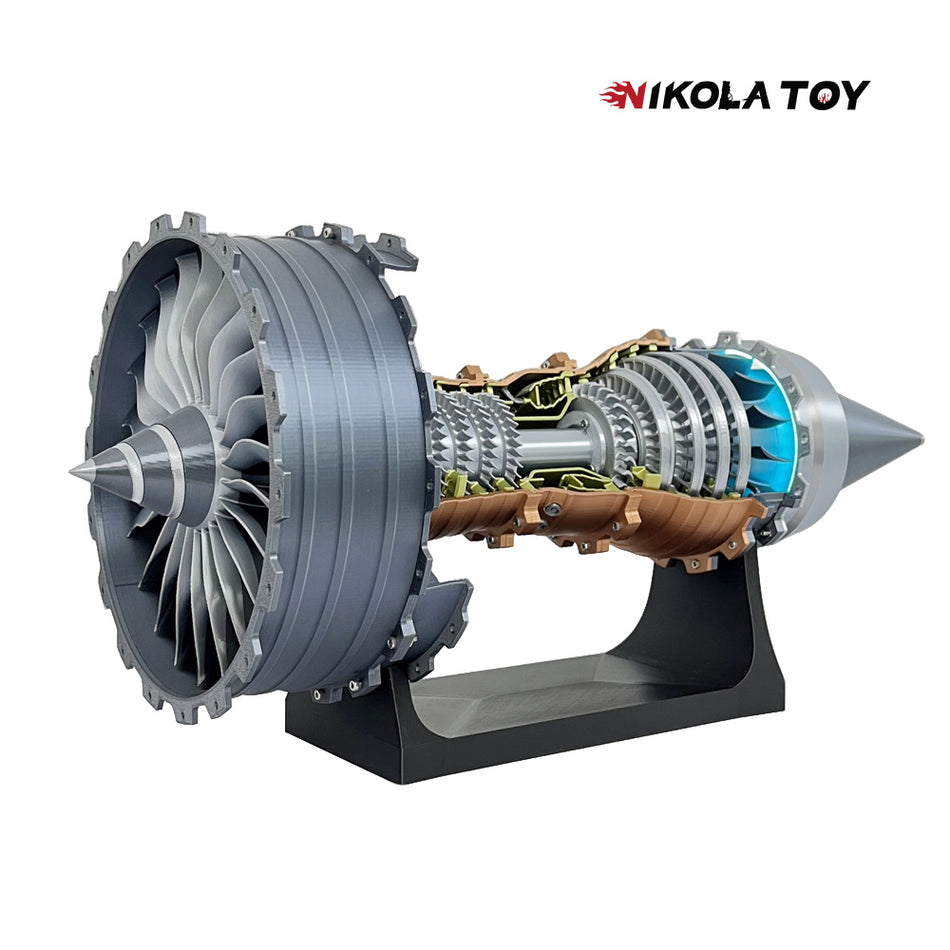 NIKOLATOY TR900 Turbofan Engine Model – Flagship Edition