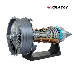 NIKOLATOY TR900 Turbofan Engine Model – Flagship Edition