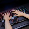 X-Turbo AirFlow Cooler Wrist Rest – Ergonomic Gaming Keyboard Wrist Support with Cooling Fan