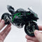 โมเดล Kawasaki Ninja H2R ขนาด 1:6 – สตาร์ทเครื่องยนต์, ปล่อยควัน, ไฟ LED