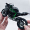 โมเดล Kawasaki Ninja H2R ขนาด 1:6 – สตาร์ทเครื่องยนต์, ปล่อยควัน, ไฟ LED