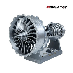 Rolls-Royce Trent 900 Fan Turbine Engine DIY Model NikolaToy™