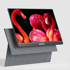 Arzopa B8 15.6 Inch Full HD Portable Monitor for Laptop [FREE CASE + CONNECTION CABLE]