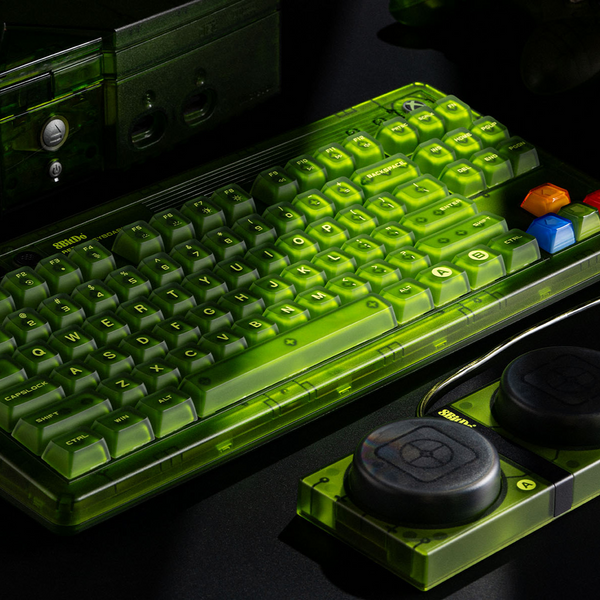 8BitDo Retro Mechanical Keyboard 87 Edition – Kailh Jellyfish X, RGB LED, Triple-Mode Connection, Official Xbox Design