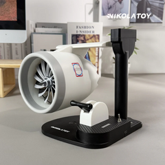 NIKOLATOY Desktop Humidifier Fan – Jet Engine Inspired Design