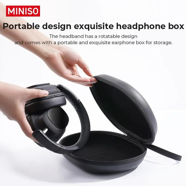 MINISO G90 Wireless Headphones - Noise Cancellation Technology, Touch Control, and High-Quality Sound