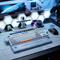 KEYSME LUNAR 01 – Mechanical Keyboard with Sound-Reactive RGB Lighting