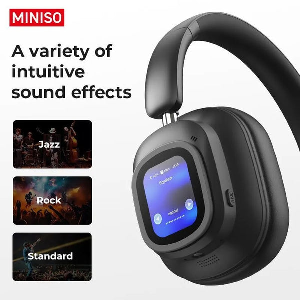 MINISO G90 Wireless Headphones - Noise Cancellation Technology, Touch Control, and High-Quality Sound