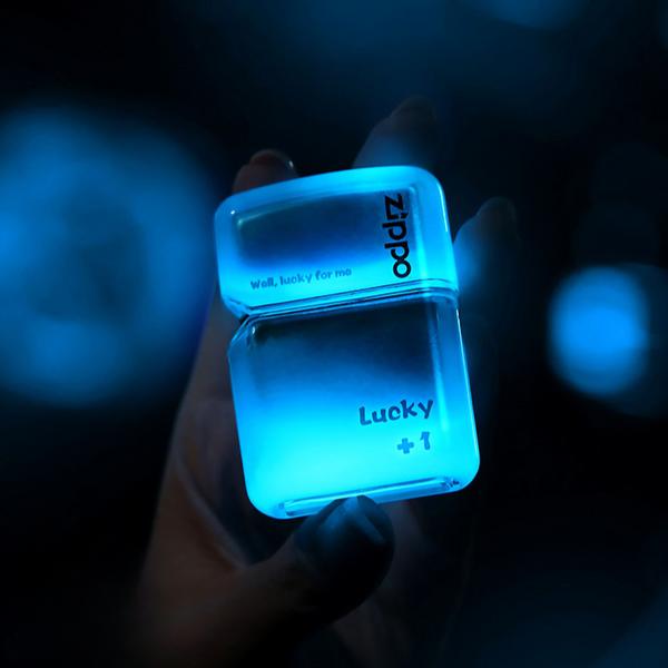 Zippo Luminous Quicksand Windproof Lighter – Brass Shell, Glow-in-the-Dark Design, Collectible Gift