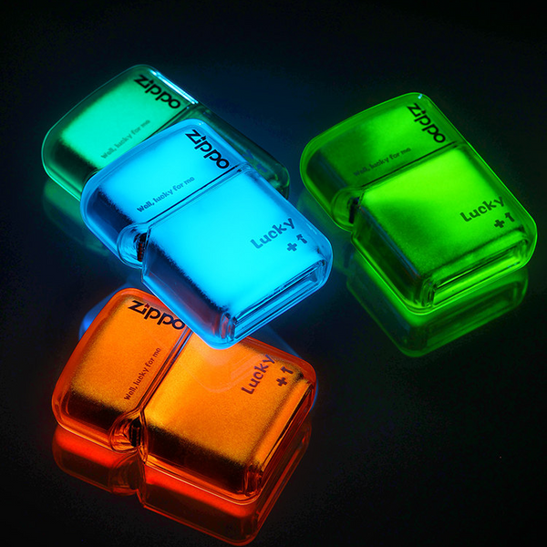 Zippo Luminous Quicksand Windproof Lighter – Brass Shell, Glow-in-the-Dark Design, Collectible Gift