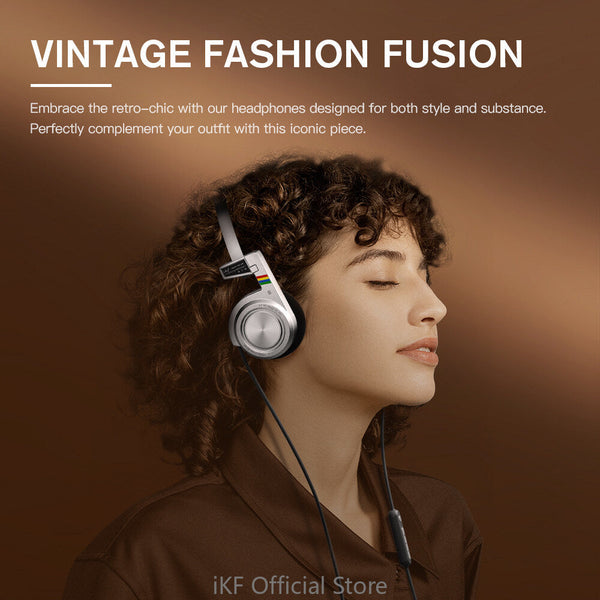 IKF R3 Headphones – Retro Style Meets Modern Technology