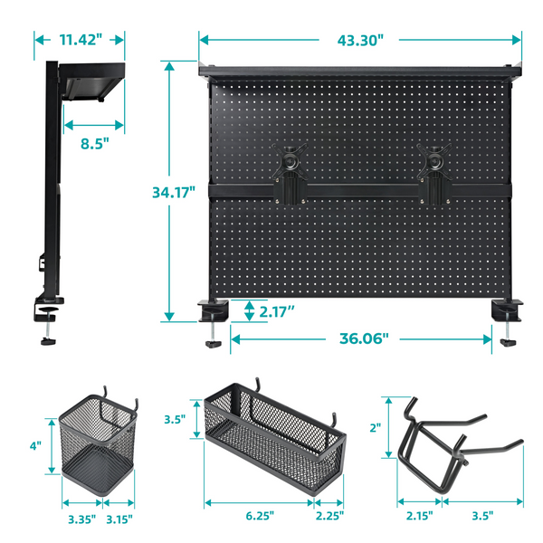 Pegboard Attach 9Spacex – Optimize Your Modern Multi-Functional Space