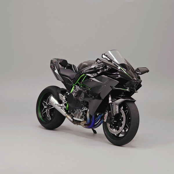 โมเดล Kawasaki Ninja H2R ขนาด 1:6 – สตาร์ทเครื่องยนต์, ปล่อยควัน, ไฟ LED