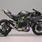 โมเดล Kawasaki Ninja H2R ขนาด 1:6 – สตาร์ทเครื่องยนต์, ปล่อยควัน, ไฟ LED