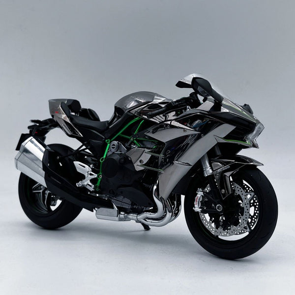 โมเดล Kawasaki Ninja H2R ขนาด 1:6 – สตาร์ทเครื่องยนต์, ปล่อยควัน, ไฟ LED