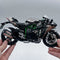 โมเดล Kawasaki Ninja H2R ขนาด 1:6 – สตาร์ทเครื่องยนต์, ปล่อยควัน, ไฟ LED