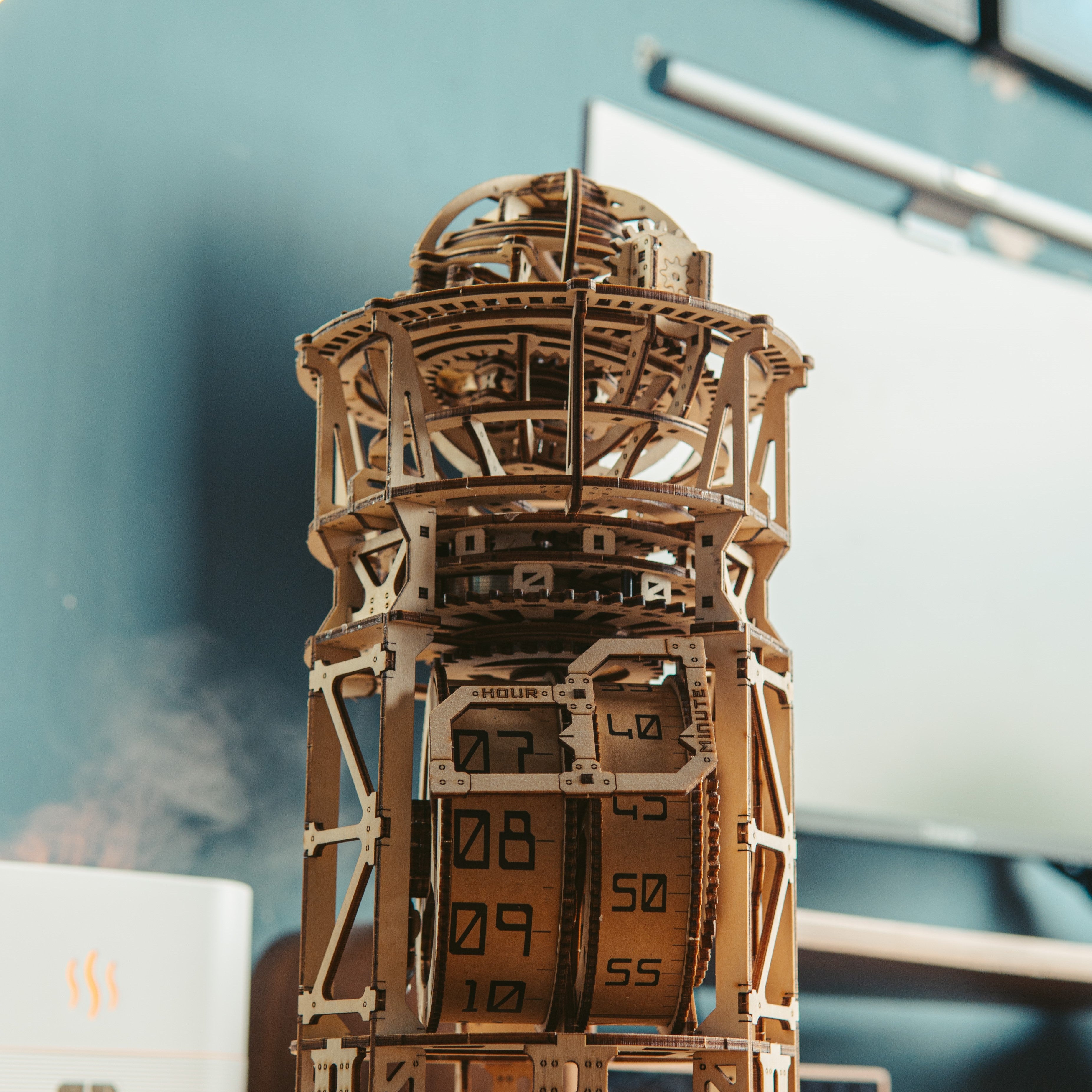 3D Dream Tourbillon Mechanical Clock Model